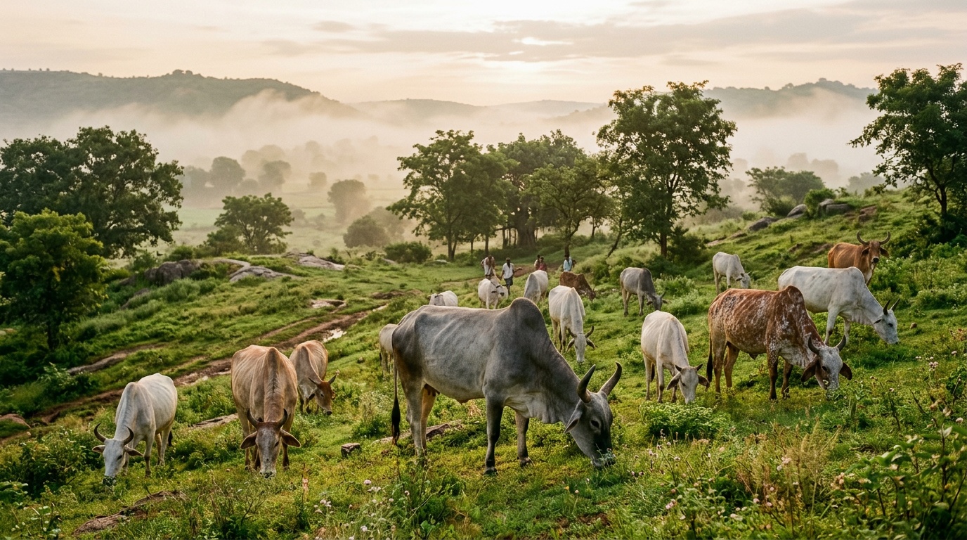 Morning grazing