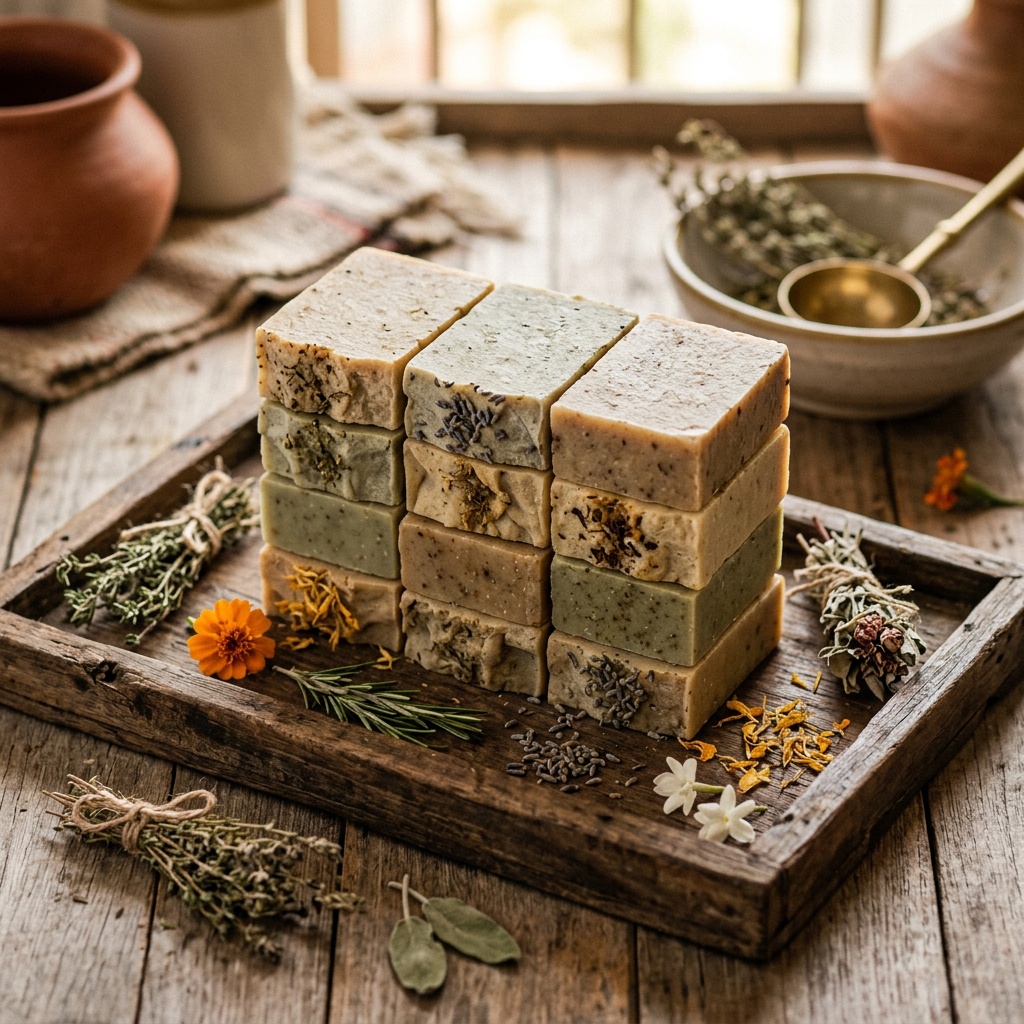 Panchagavya soap